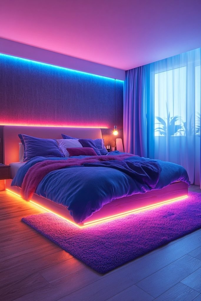 Neon Nightlight Niche