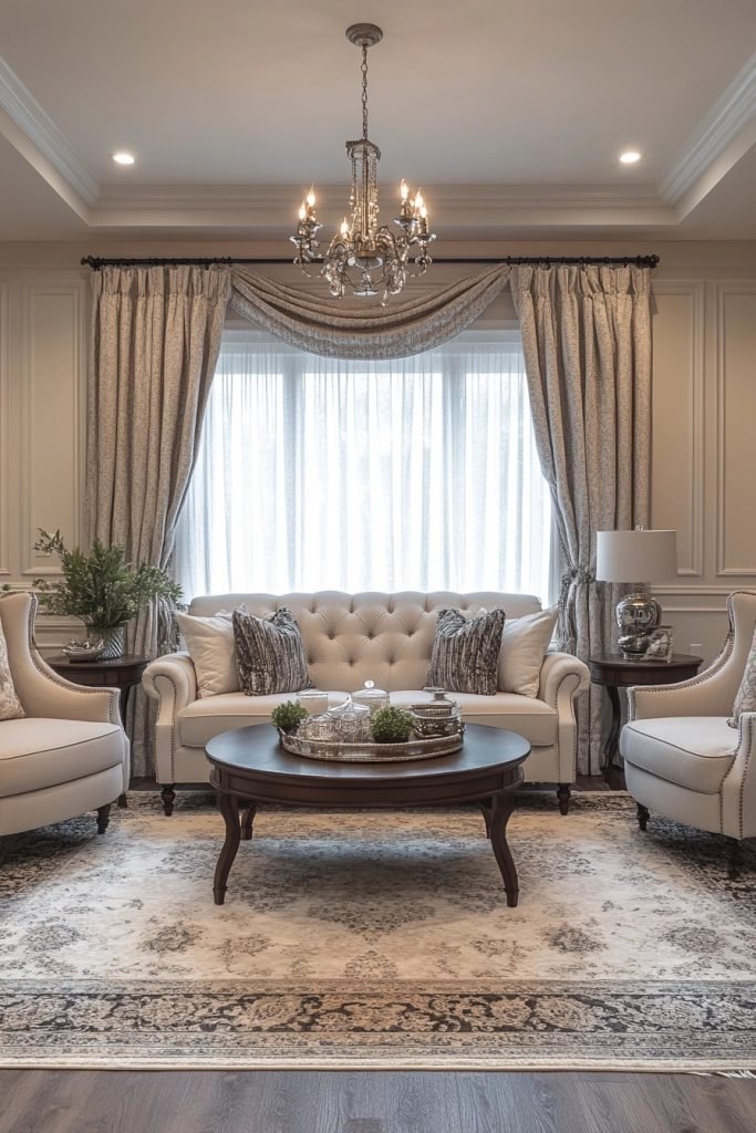Neutral Elegance Living Area