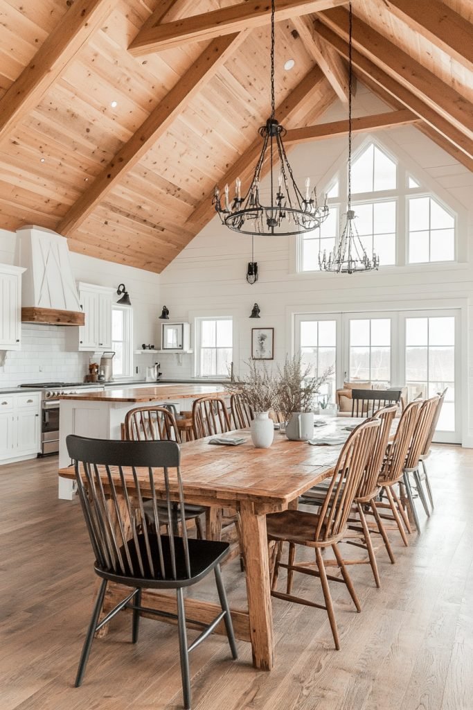 Open Concept Barn House