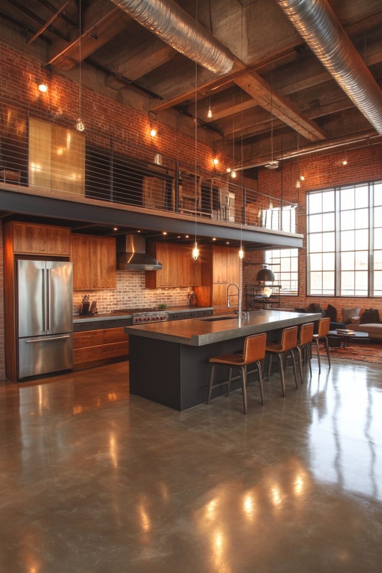 29 Industrial Farmhouse Kitchen Ideas For A Rustic Charm - Courtneys World