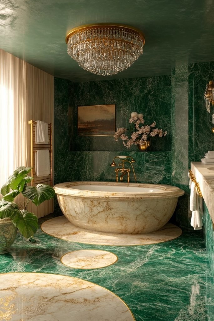 Opulent Marble Oasis