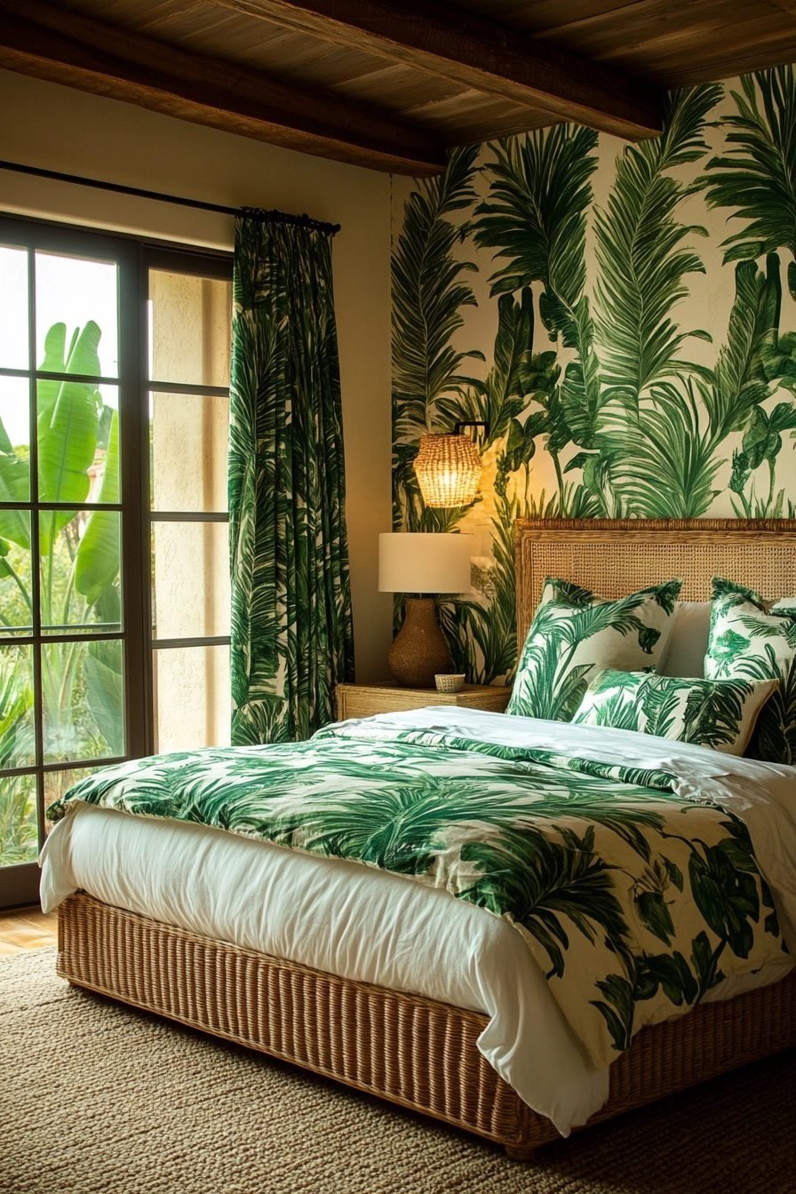 29 Tropical Paradise Bedrooms To Bring Vacation Vibes Home - Courtneys ...