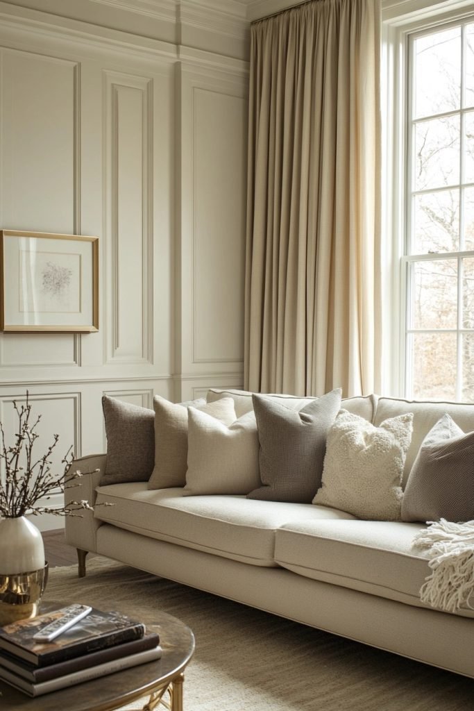 Polished and Poised Living Room