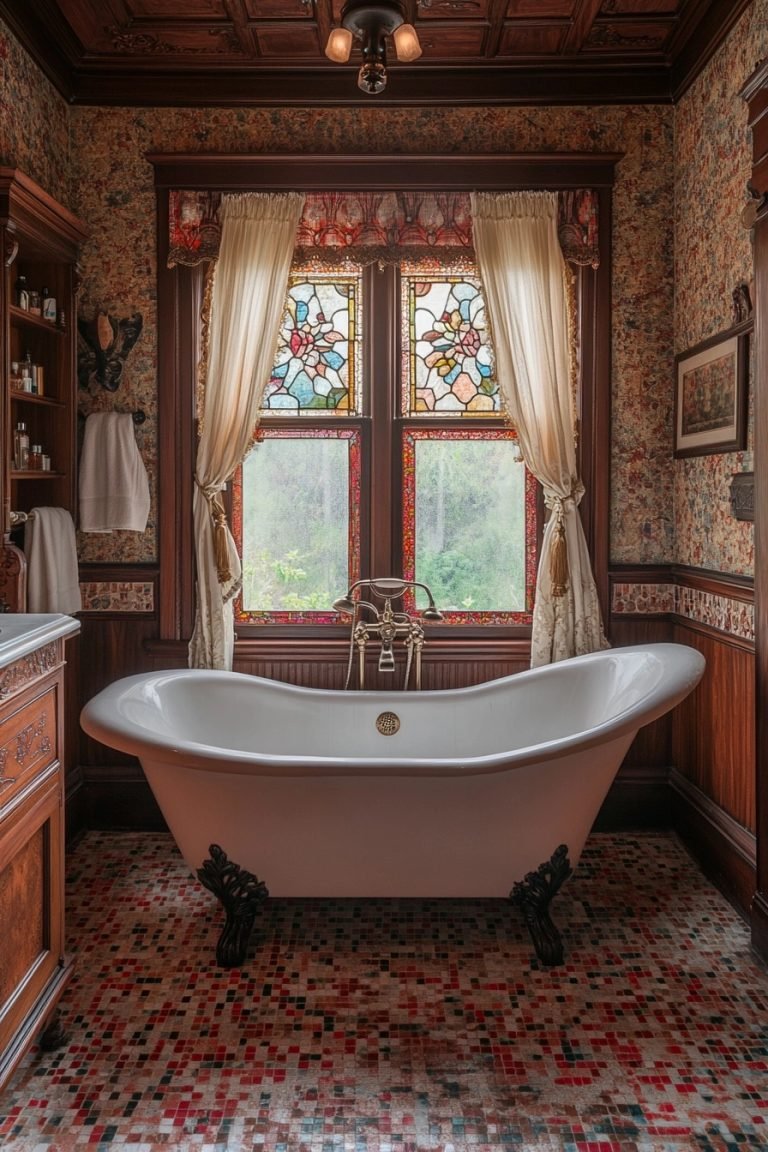 29 Vintage Bathroom Designs That Bring Timeless Elegance - Courtneys World