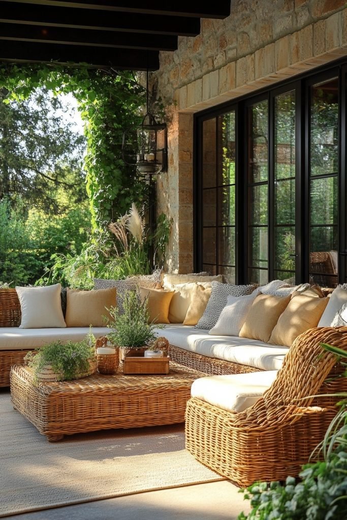 Rattan and Wicker Furnishings