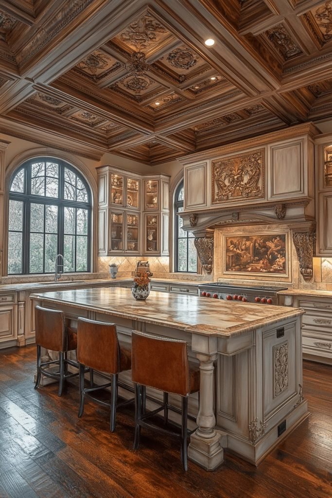 Renaissance Revival Cooking Spaces