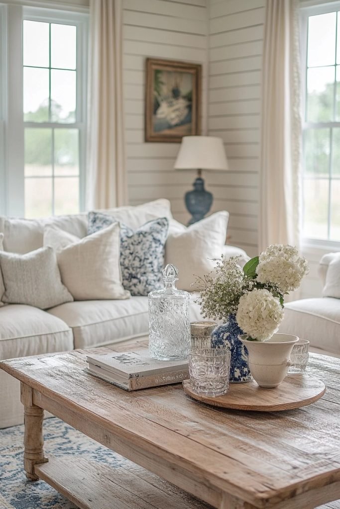Rustic Chic Family Room