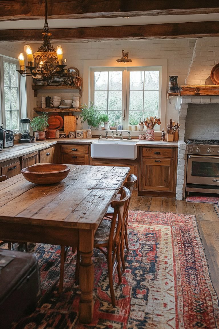 29 Antique Kitchen Decor Ideas For A Nostalgic Feel - Courtneys World