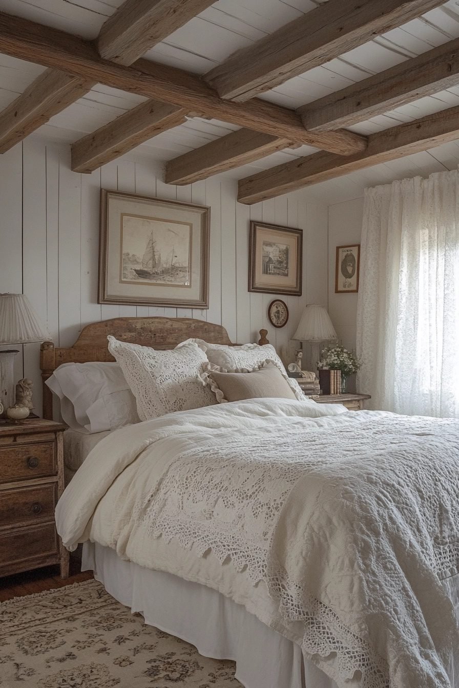 29 Shabby Chic Bedroom Ideas For Vintage Charm - Courtneys World