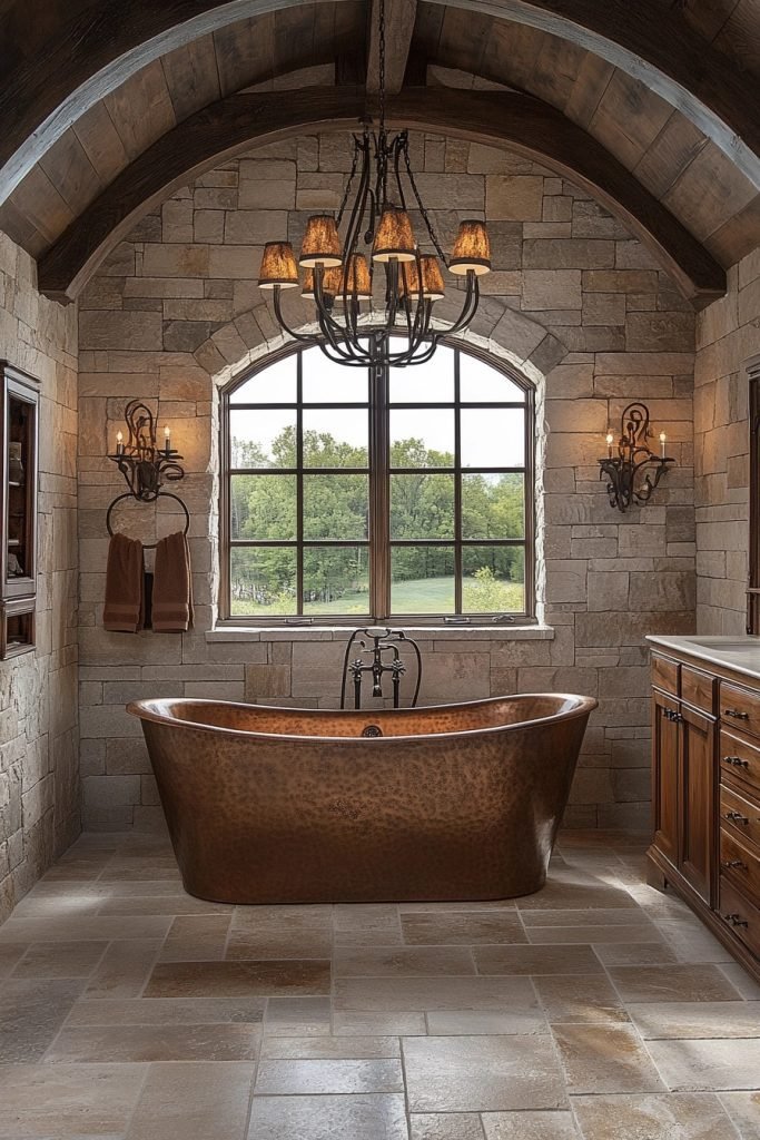 Rustic Riviera Bath