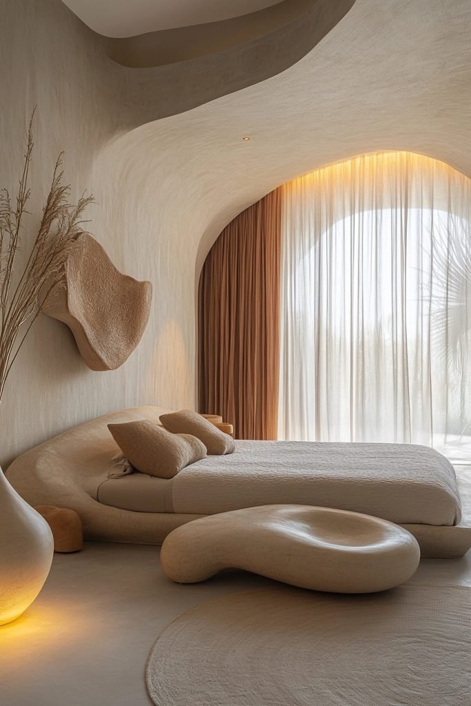 Sculptural Serenity Space