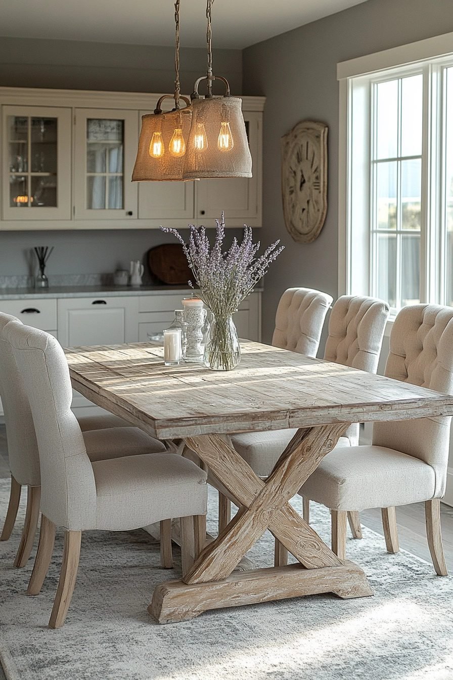 29 Shabby Chic Dining Room Ideas For A Cozy Gathering Space - Courtneys ...