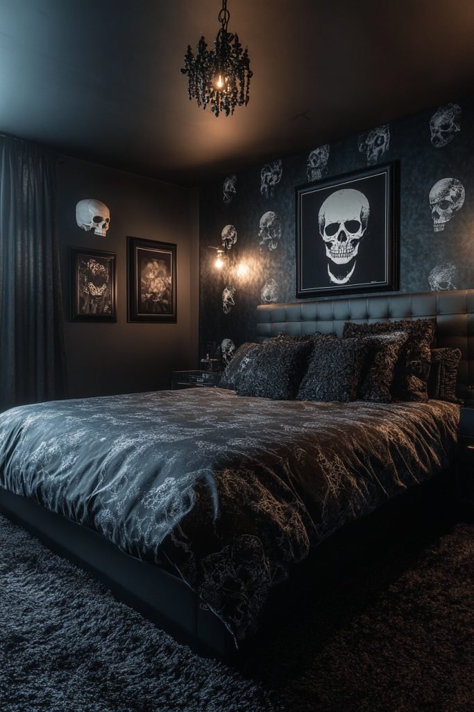Skulls and Shadows Sleep Space