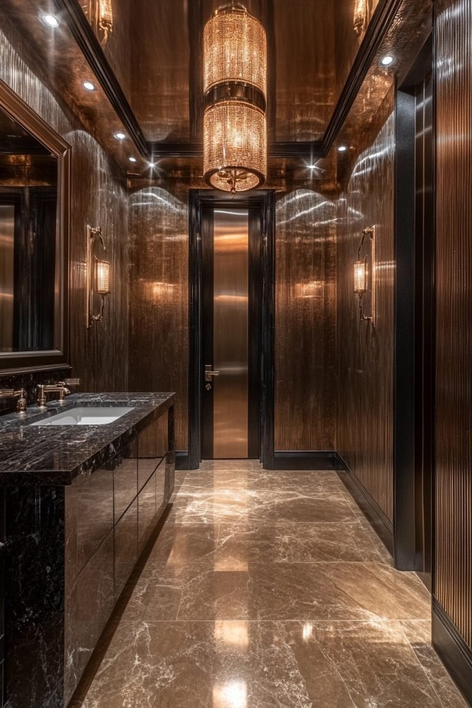 Skyscraper Style Bath