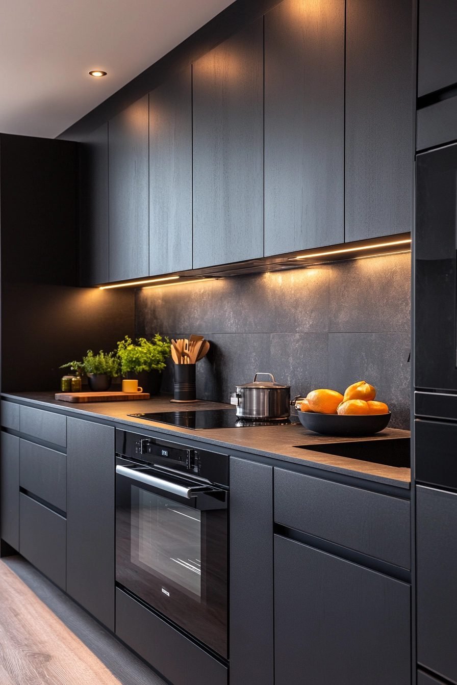 29 Black Modern Kitchen Ideas For A Bold And Sophisticated Look ...