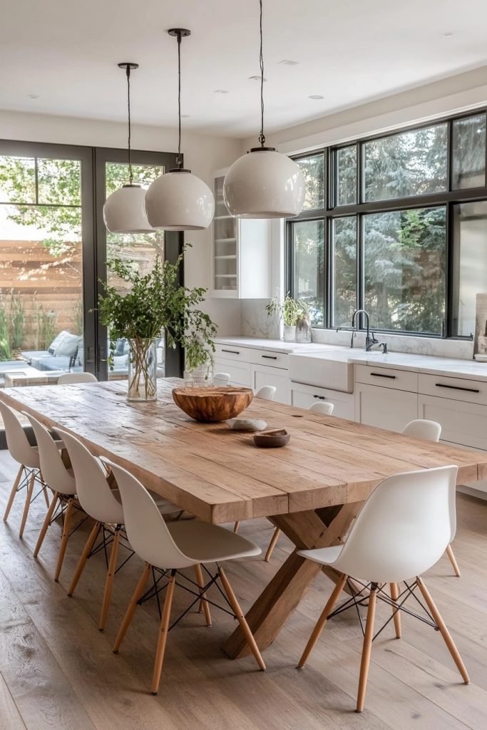 Sleek Scandinavian Stove Room