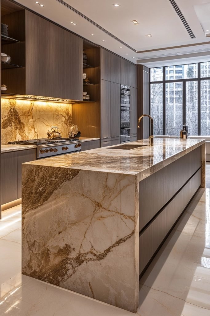 Sleek Stone Surfaces