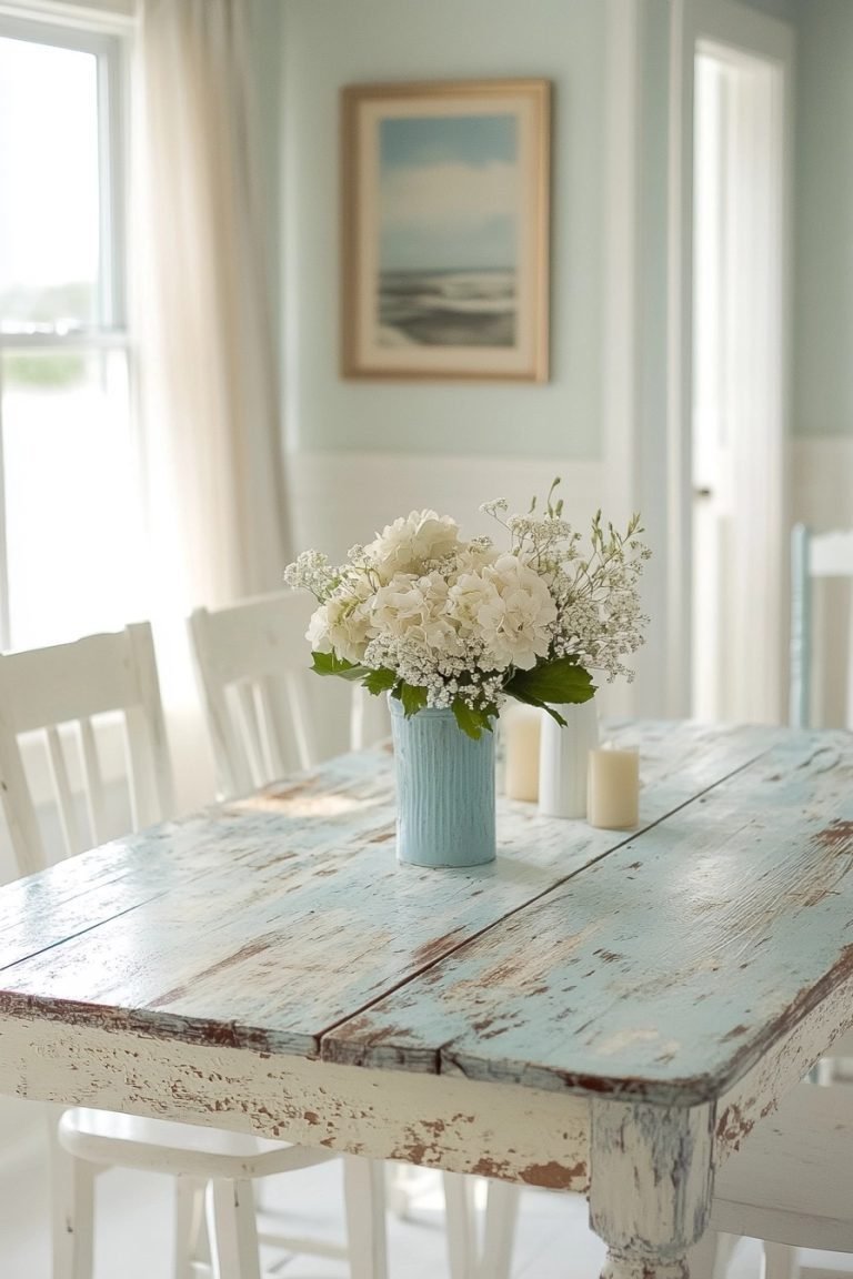 29 Shabby Chic Dining Room Ideas For A Cozy Gathering Space - Courtneys ...