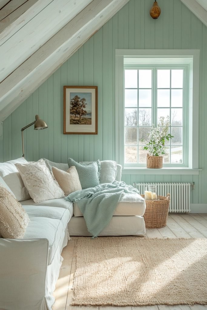Soft Pastel Color Themes in Barnhouse Decor