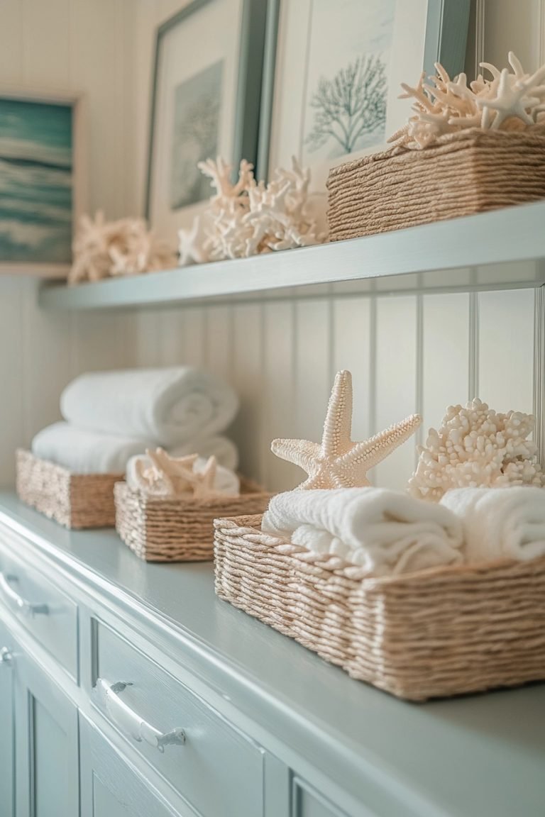 29 Coastal Farmhouse Bathroom Ideas To Create A Serene Oasis