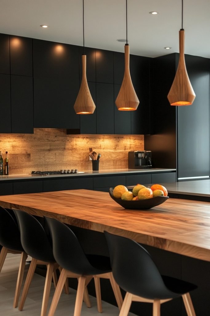 Stark Black and Birch