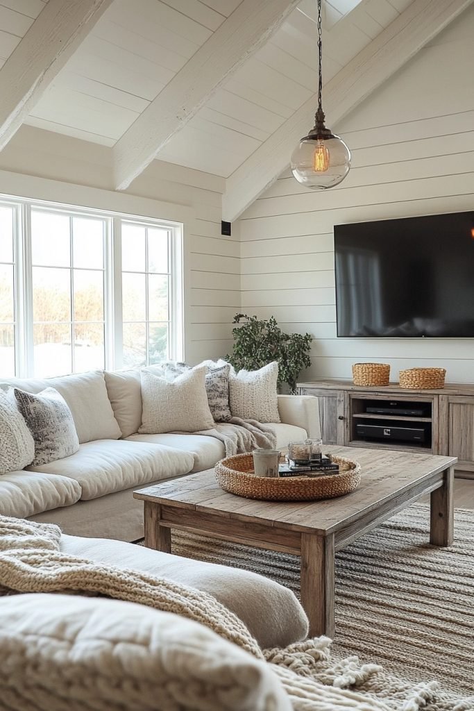 Streamlined Farmhouse Comfort