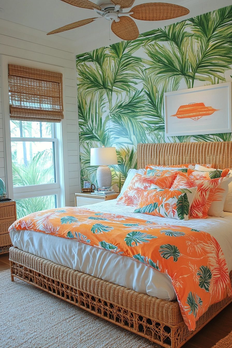 29 Tropical Paradise Bedrooms To Bring Vacation Vibes Home - Courtneys ...
