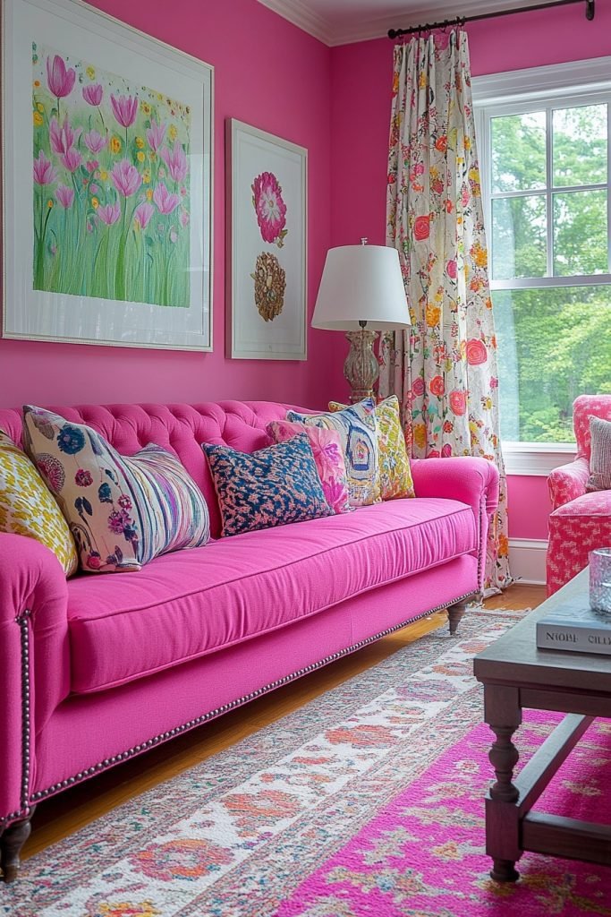 Sweet Pea Pink Parlor