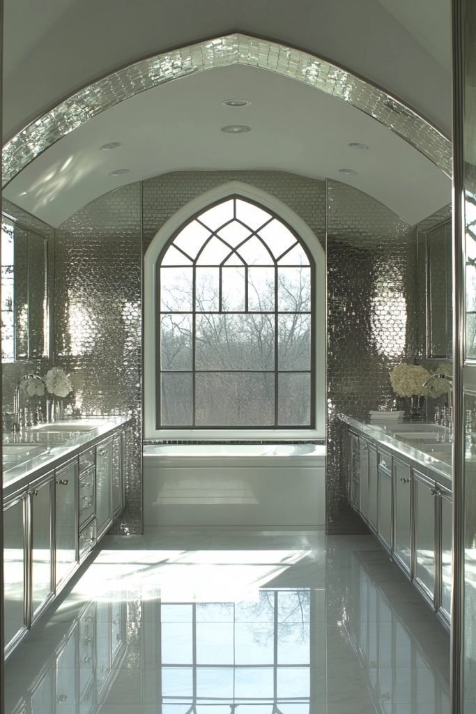 Symmetry and Chrome Sanctuary