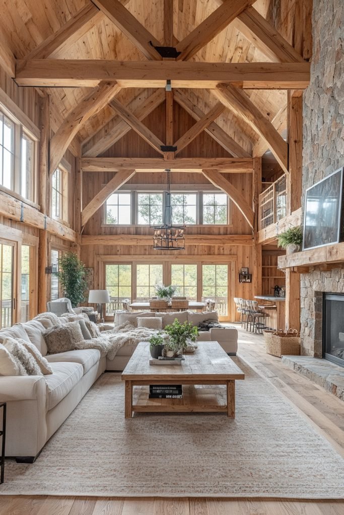 Timber Frame Barn Home