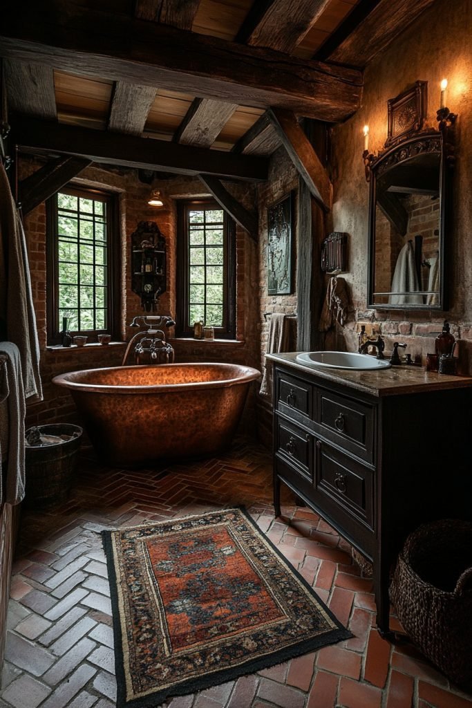 Tudor Touch Bathroom