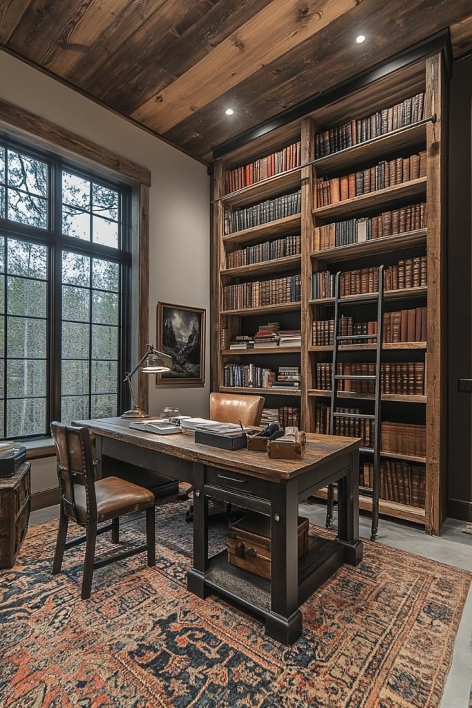 Wood and Steel Industrial Farmhouse