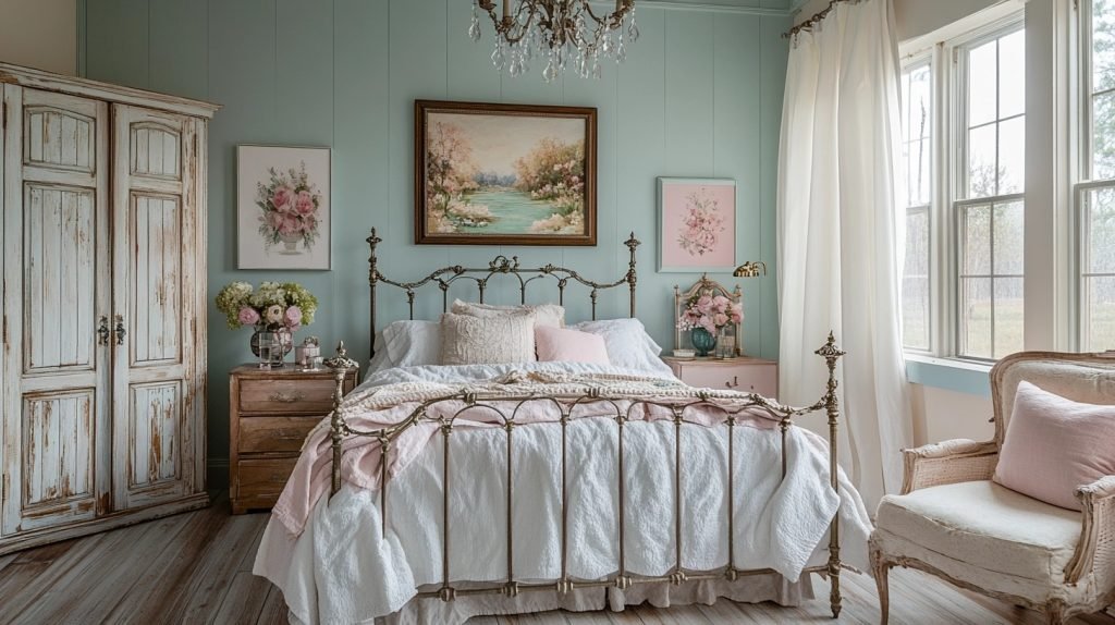 shabby chic bedroom