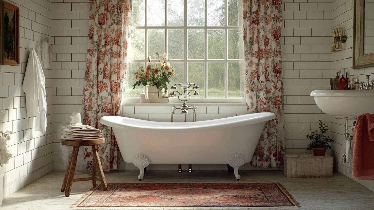 29 Vintage Bathroom Designs That Bring Timeless Elegance - Courtneys World