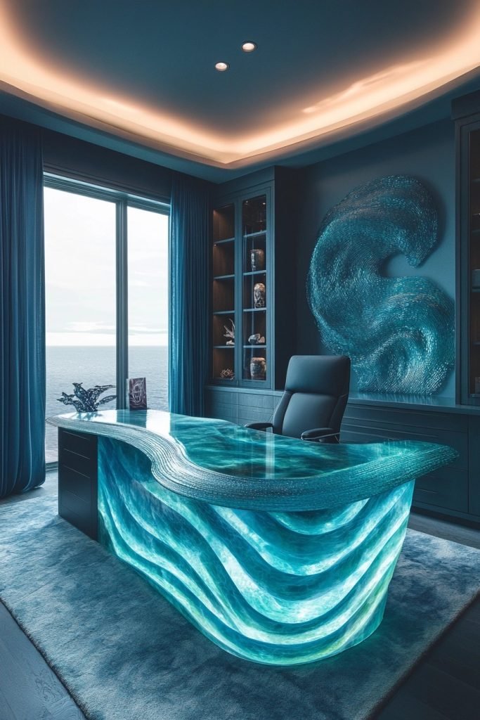 Abstract Aquatic Design