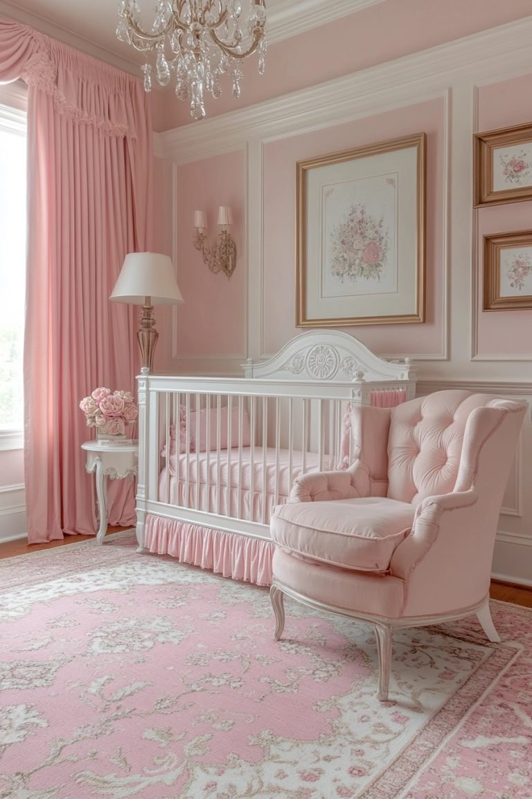 29 Pink Nursery Ideas To Make Your Baby’s Room Feel Magical - Courtneys ...