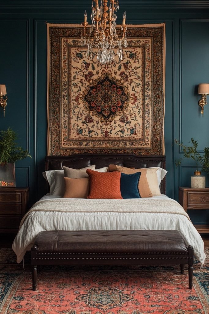 Antique Textiles Boho Retreat