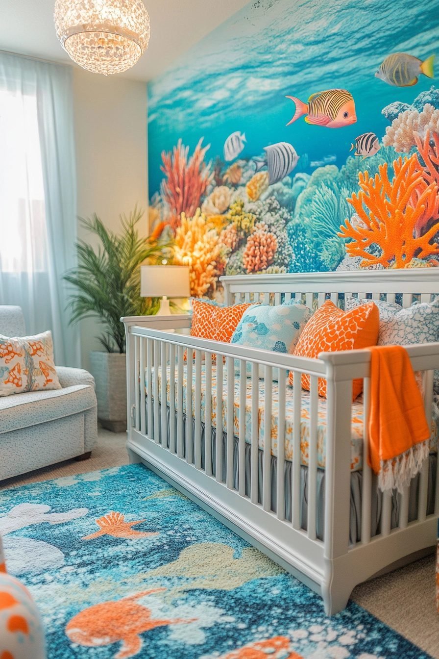 29 Ocean Nursery Ideas To Bring Underwater Magic To Your Baby’s Space ...