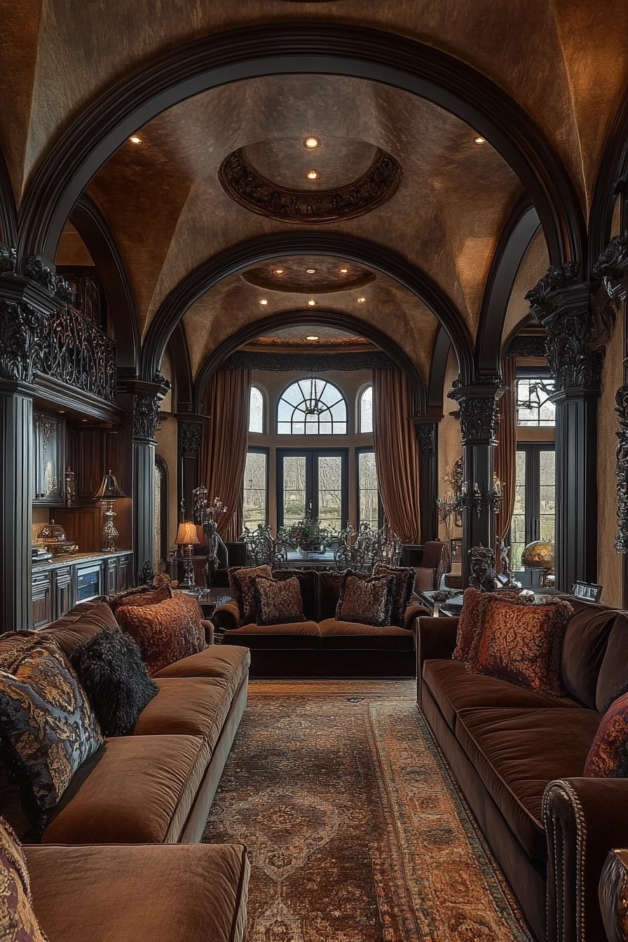 29 Western Gothic Living Room Ideas For A Sophisticated And Edgy Design ...