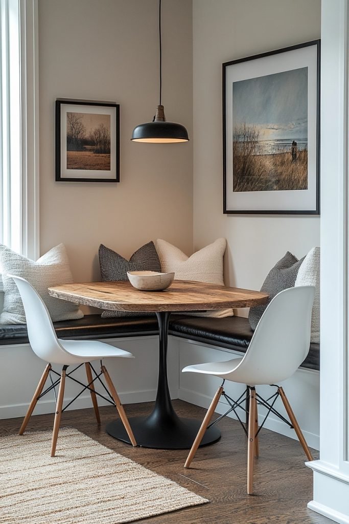 Art Lover's Breakfast Nook