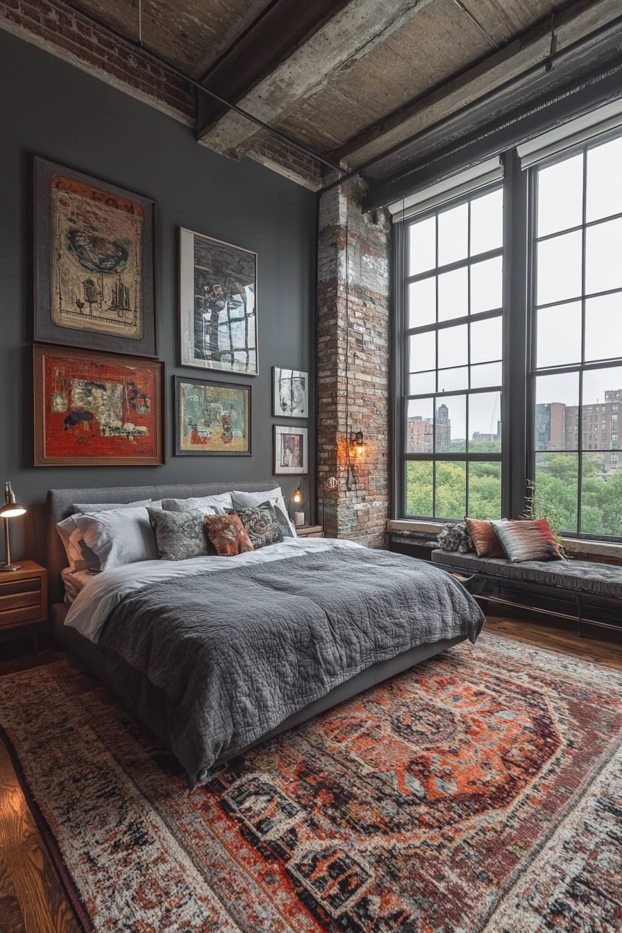 29 Gray Boho Bedroom Ideas That Combine Minimalism With Boho Charm ...
