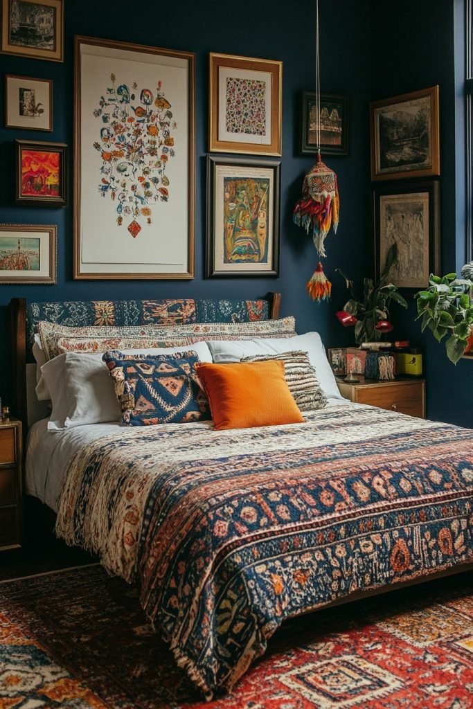 Artistic Navy Boho Studio