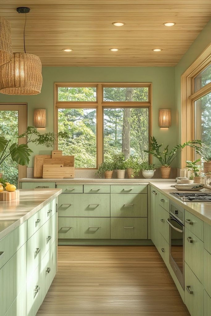 Bamboo Green Natural Kitchen