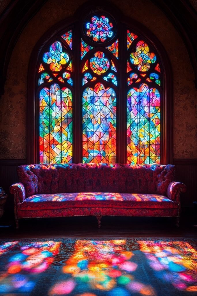 Behind the Stained Glass