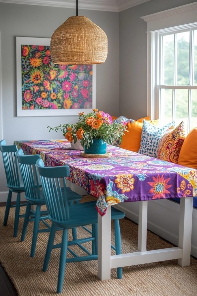 Bright Color Pop Breakfast Spot