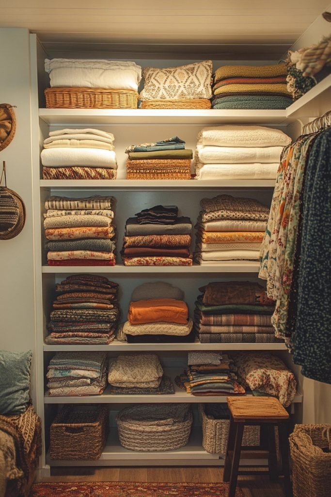 Ceiling-High Shelf Havens