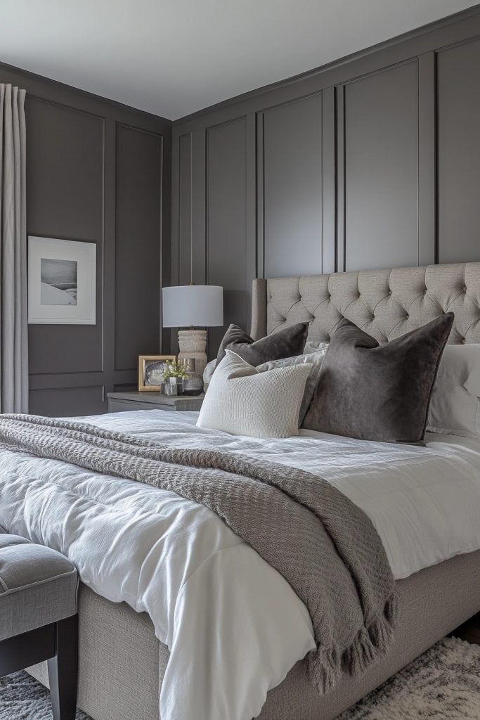 Chic Gray Boho Cocoon