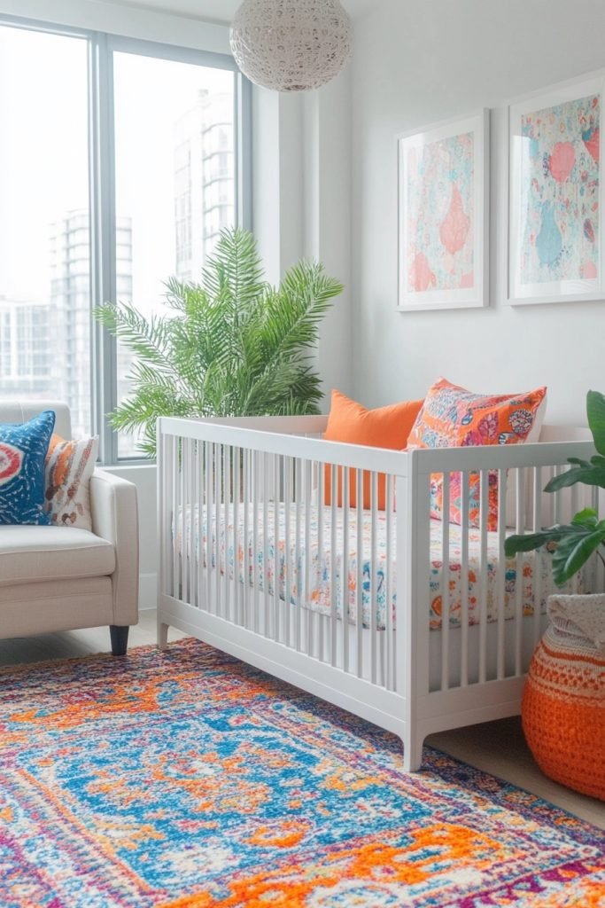 Chic and Cheerful Nursery