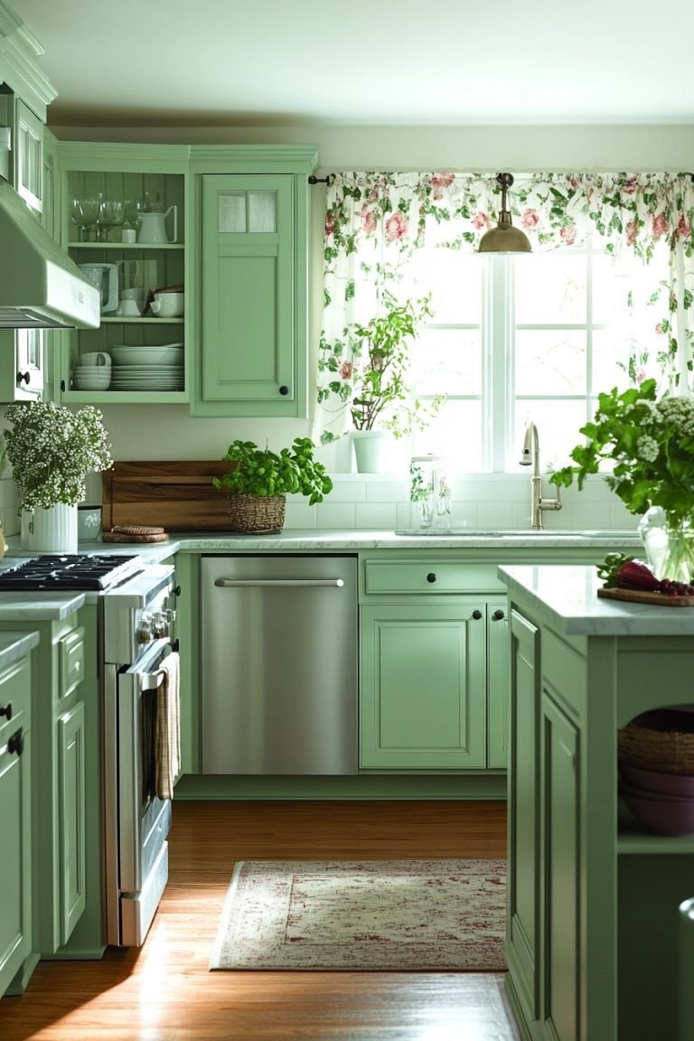 29 Green Kitchen Designs For A Modern And Eco-Friendly Touch ...