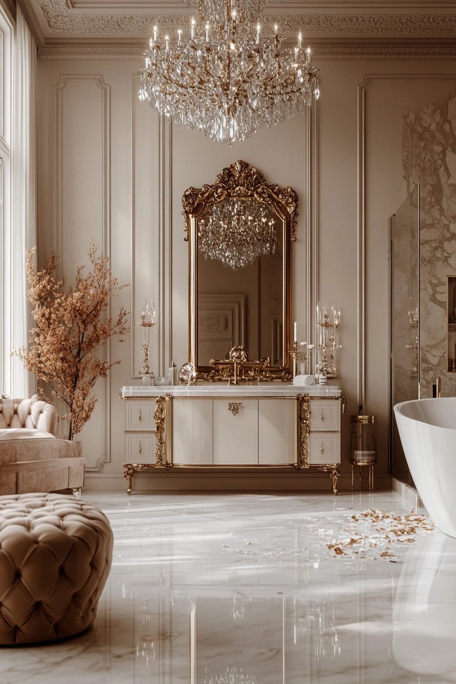 29 Transitional Bathroom Design Ideas For A Modern Yet Traditional Look ...
